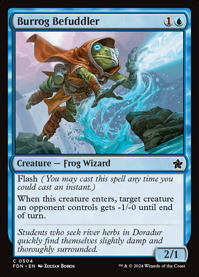 Sapruxo Desorientador / Burrog Befuddler - Magic: The Gathering - MoxLand