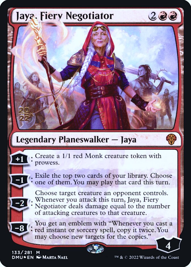 Jaya, Negociadora Flamejante / Jaya, Fiery Negotiator - Magic: The Gathering - MoxLand