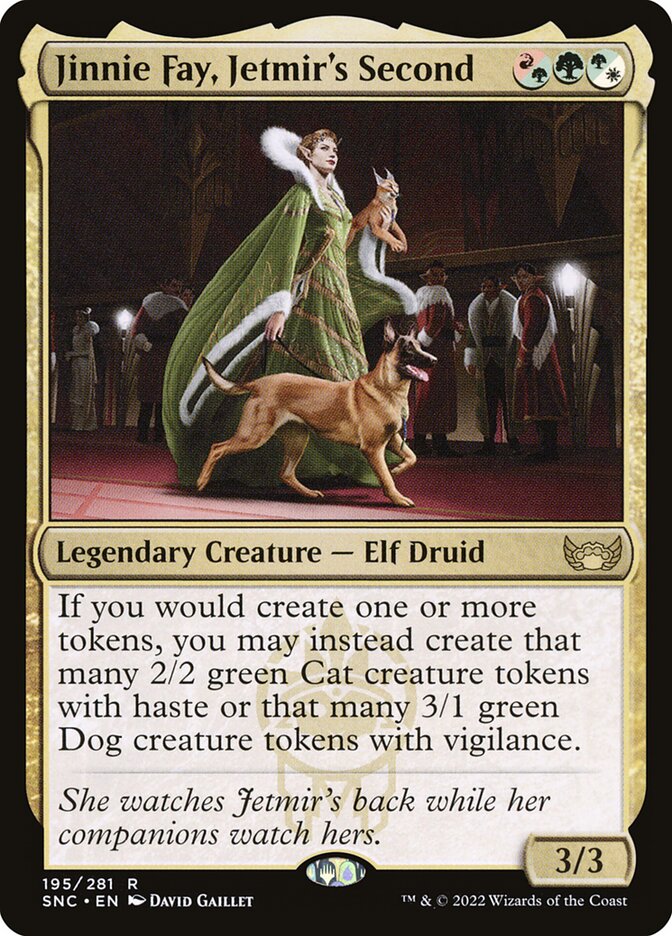 Jinnie Fay, Vice de Jetmir / Jinnie Fay, Jetmir's Second - Magic: The Gathering - MoxLand