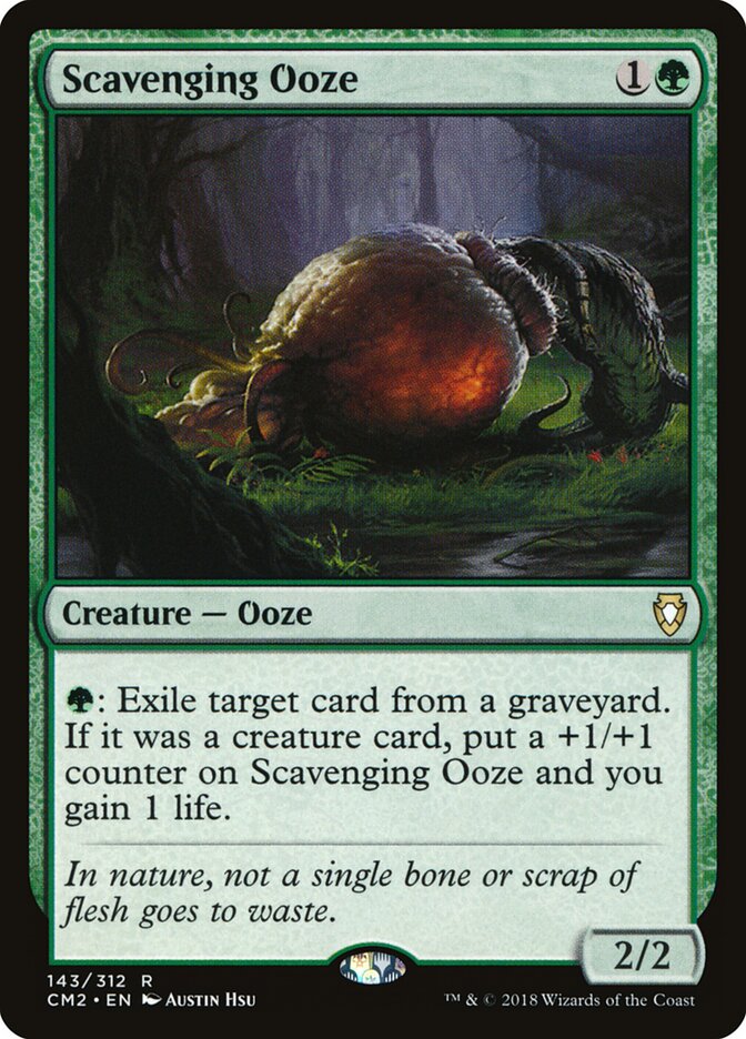 Lodo Necrófago / Scavenging Ooze - Magic: The Gathering - MoxLand