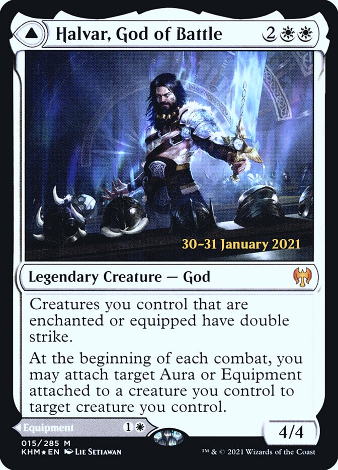 Halvar, Deus da Batalha / Halvar, God of Battle - Magic: The Gathering - MoxLand