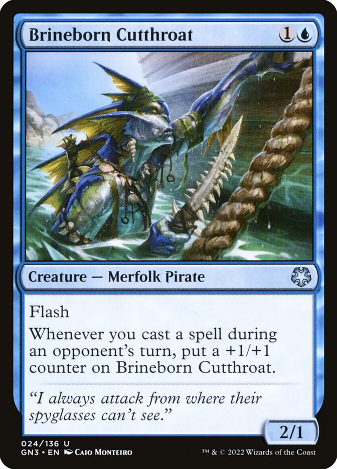 Degolador Salmourígeno / Brineborn Cutthroat - Magic: The Gathering - MoxLand
