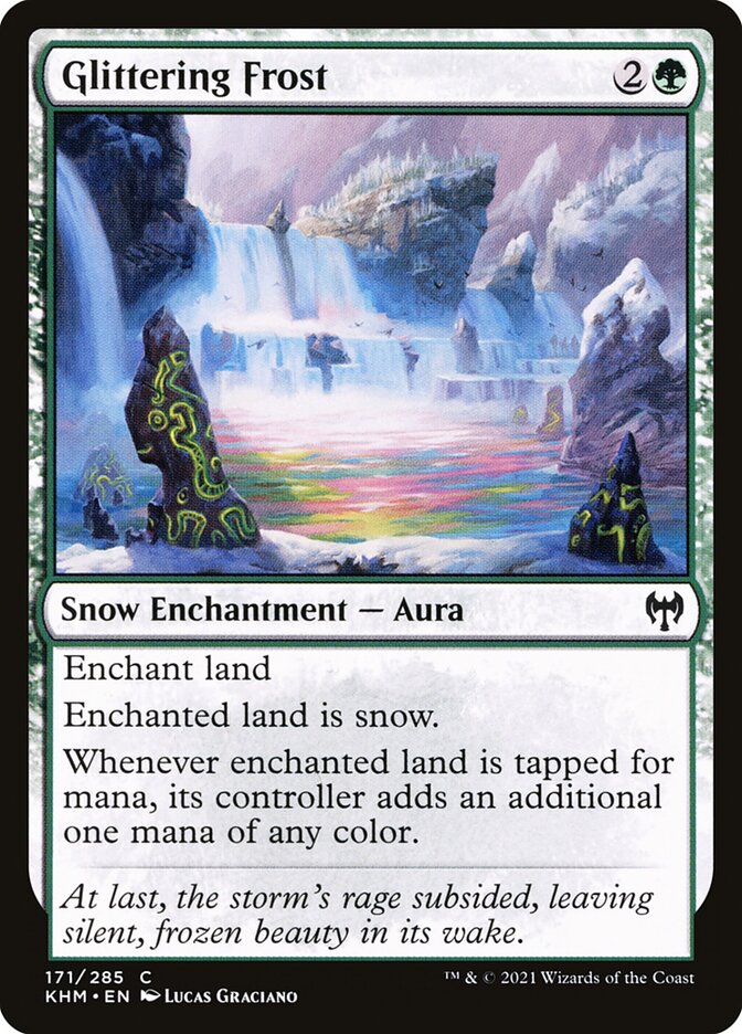 Geada Brilhante / Glittering Frost - Magic: The Gathering - MoxLand