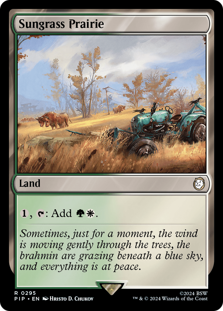 Pradaria de Capim Solar / Sungrass Prairie - Magic: The Gathering - MoxLand