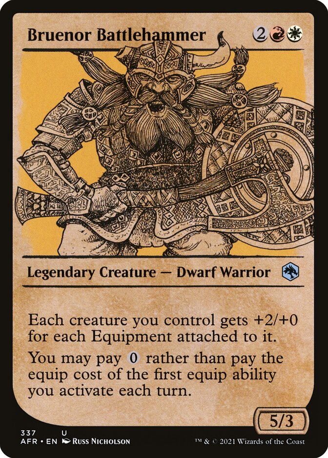 Bruenor Martelo de Batalha / Bruenor Battlehammer - Magic: The Gathering - MoxLand