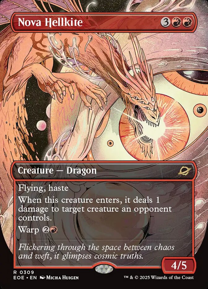 Investida Devastadora / Nova Hellkite - Magic: The Gathering - MoxLand