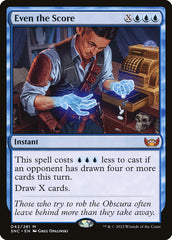 Acertar as Contas / Even the Score - Magic: The Gathering - MoxLand