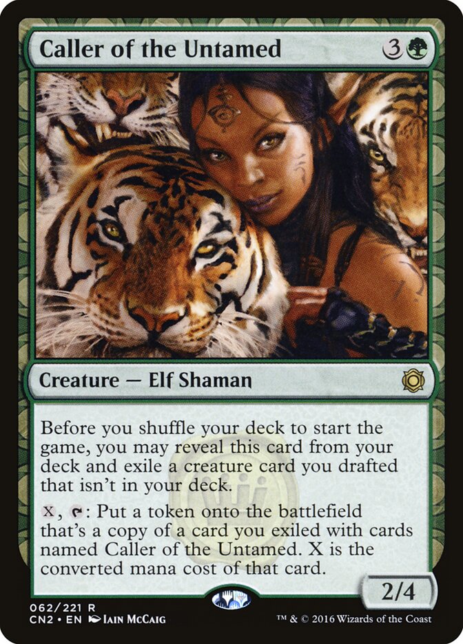 Caller of the Untamed - Magic: The Gathering - MoxLand
