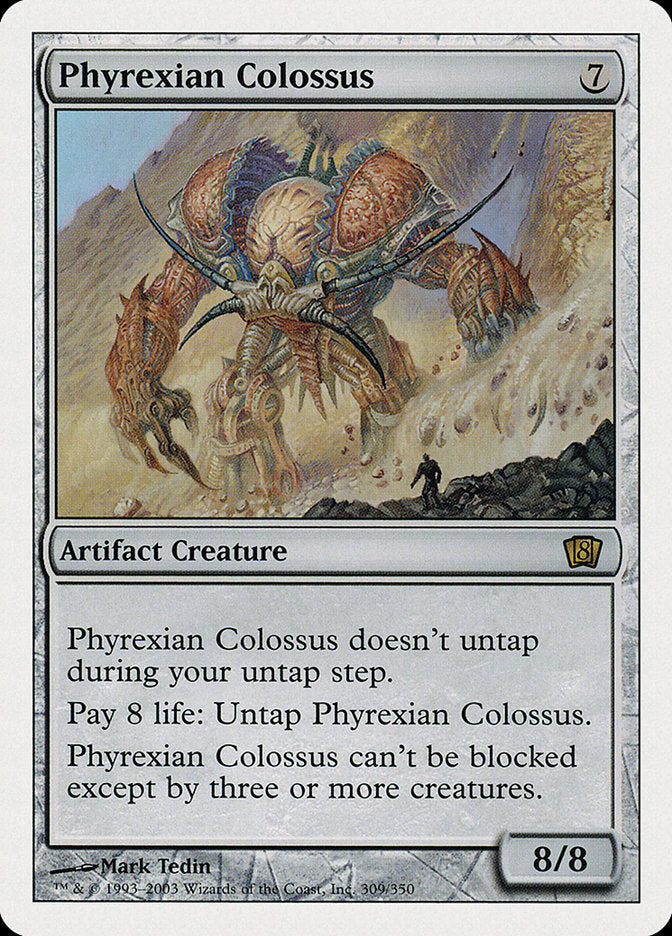 Colosso Phyrexiano / Phyrexian Colossus - Magic: The Gathering - MoxLand