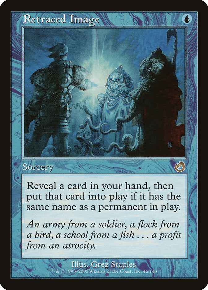 Imagem Retraçada / Retraced Image - Magic: The Gathering - MoxLand