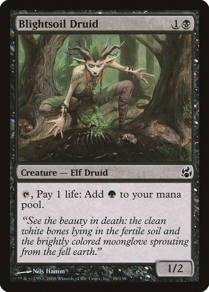 Druida da Terra Árida / Blightsoil Druid - Magic: The Gathering - MoxLand