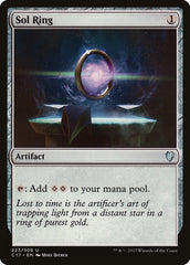 Anel Solar / Sol Ring - Magic: The Gathering - MoxLand