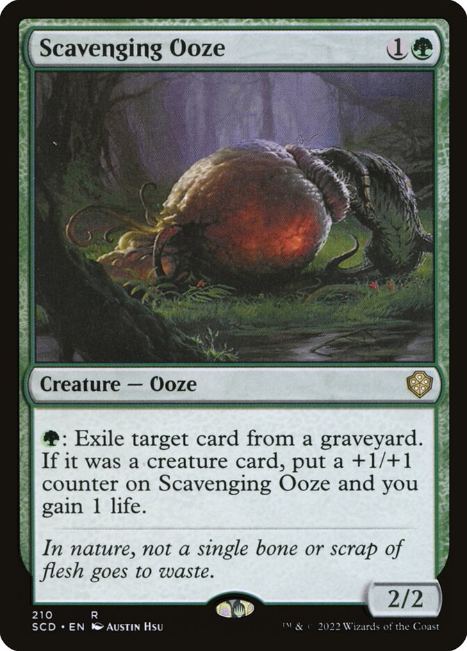 Lodo Necrófago / Scavenging Ooze - Magic: The Gathering - MoxLand