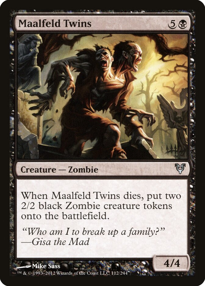 Gêmeos Maalfeld / Maalfeld Twins - Magic: The Gathering - MoxLand