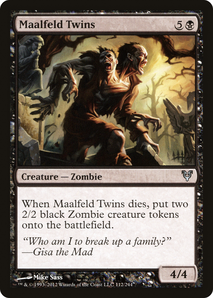 Gêmeos Maalfeld / Maalfeld Twins - Magic: The Gathering - MoxLand