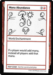 Mana Abundance - Magic: The Gathering - MoxLand
