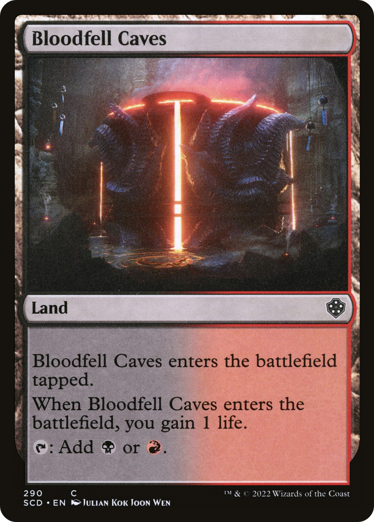 Cavernas Sanguinárias / Bloodfell Caves - Magic: The Gathering - MoxLand