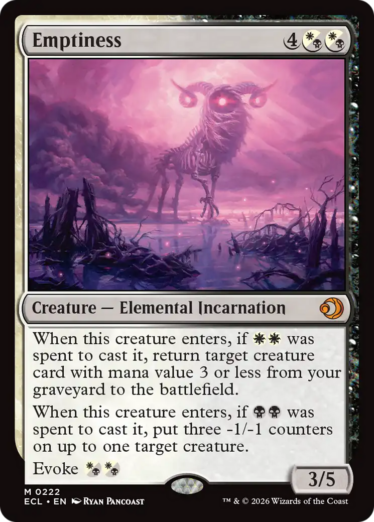 Vazio / Emptiness - Magic: The Gathering - MoxLand