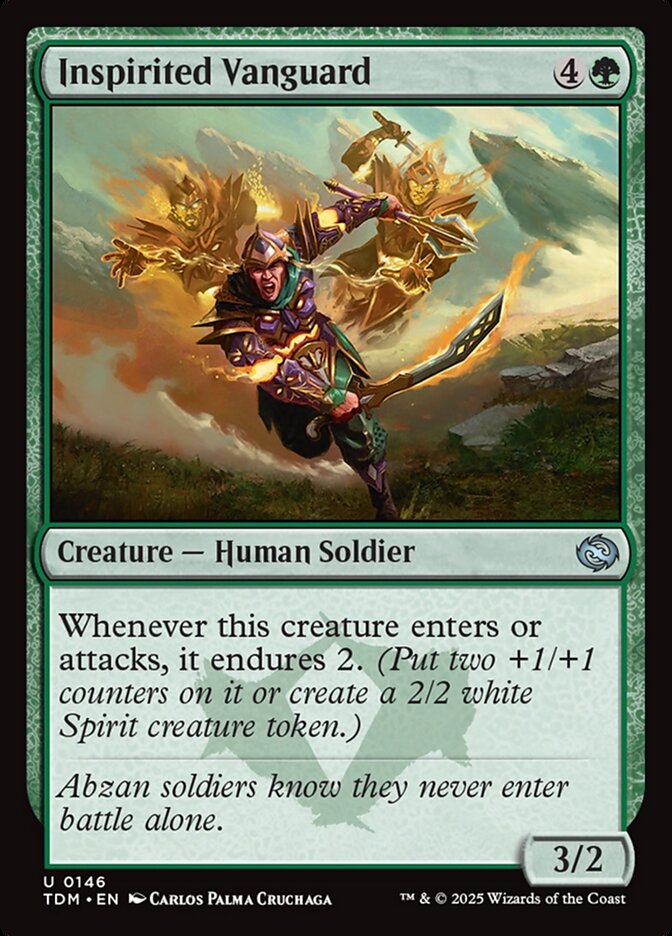 Vanguarda Inspirada / Inspirited Vanguard - Magic: The Gathering - MoxLand