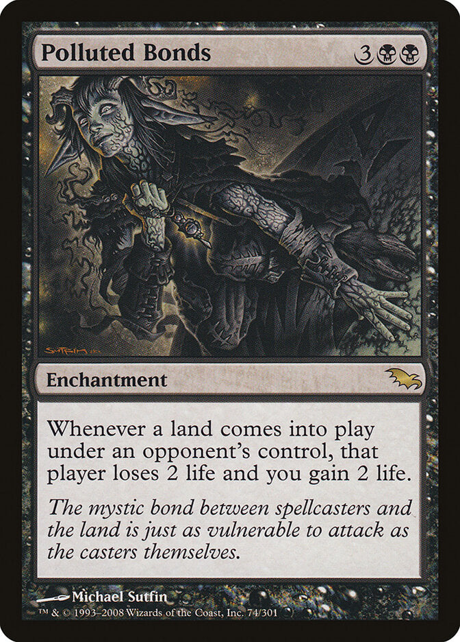 Elos Poluídos / Polluted Bonds - Magic: The Gathering - MoxLand