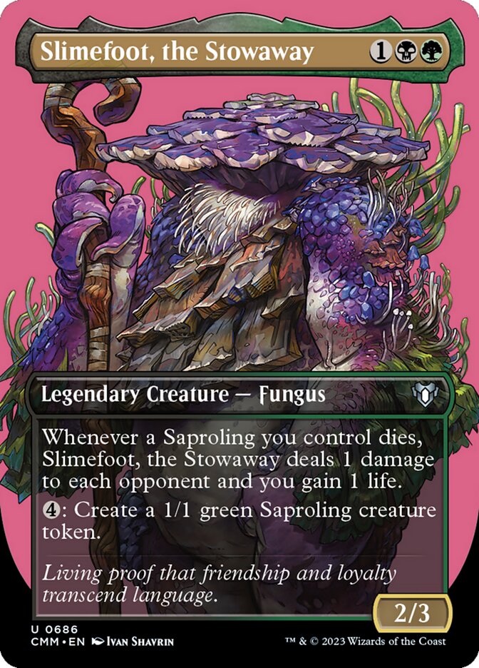 Pé-de-limo, o Clandestino / Slimefoot, the Stowaway - Magic: The Gathering - MoxLand