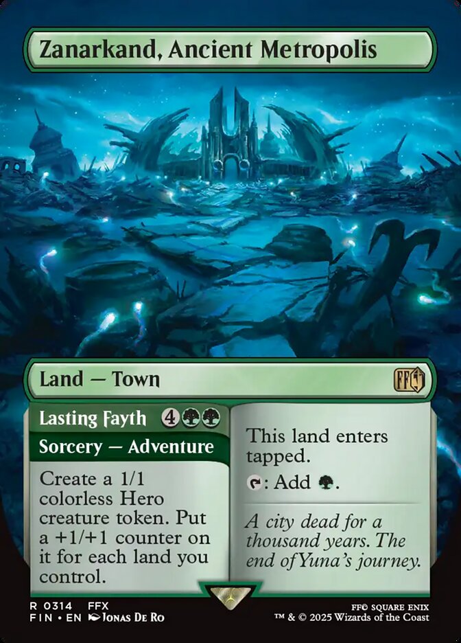 Zanarkand, Metrópole Ancestral / Zanarkand, Ancient Metropolis - Magic: The Gathering - MoxLand