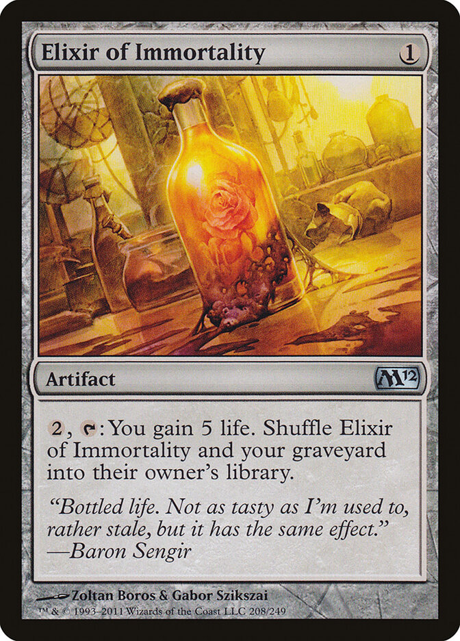 Elixir da Imortalidade / Elixir of Immortality - Magic: The Gathering - MoxLand