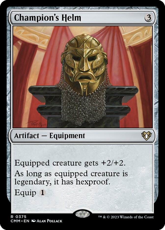 Elmo do Campeão / Champion's Helm - Magic: The Gathering - MoxLand
