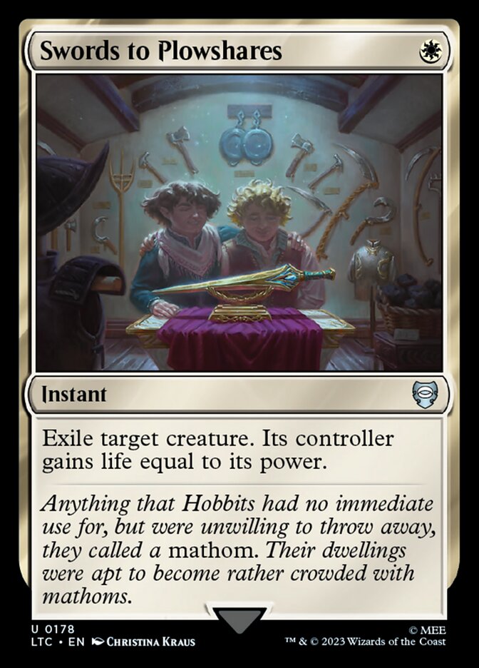 Espadas em Arados / Swords to Plowshares - Magic: The Gathering - MoxLand