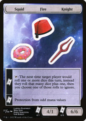 Squid Fire Knight - Magic: The Gathering - MoxLand
