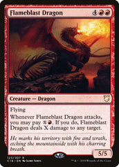 Dragão da Explosão Flamejante / Flameblast Dragon - Magic: The Gathering - MoxLand