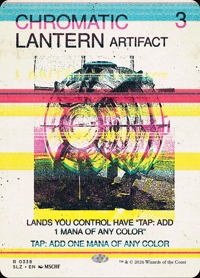 Lanterna Cromática / Chromatic Lantern - Magic: The Gathering - MoxLand