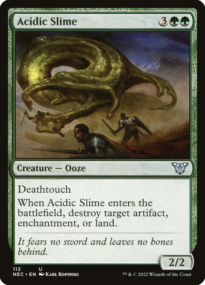 Limo Ácido / Acidic Slime - Magic: The Gathering - MoxLand