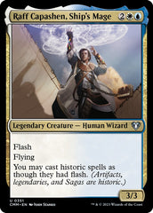 Raff Capasheno, Mago de Bordo / Raff Capashen, Ship's Mage - Magic: The Gathering - MoxLand
