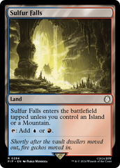Cascata de Enxofre / Sulfur Falls - Magic: The Gathering - MoxLand