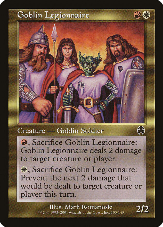 Legionário Goblin / Goblin Legionnaire - Magic: The Gathering - MoxLand