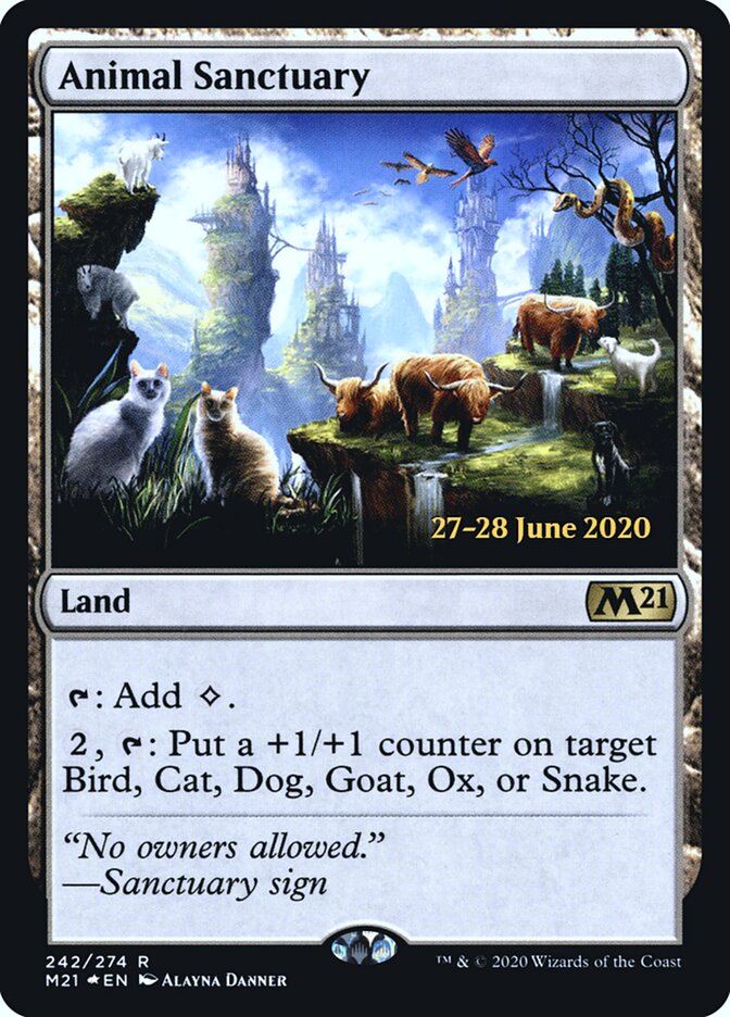Santuário dos Animais / Animal Sanctuary - Magic: The Gathering - MoxLand