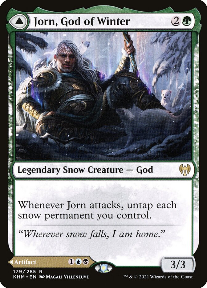 Jorn, Deus do Inverno / Jorn, God of Winter - Magic: The Gathering - MoxLand