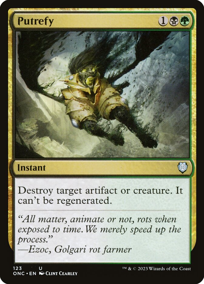 Putrificar / Putrefy - Magic: The Gathering - MoxLand