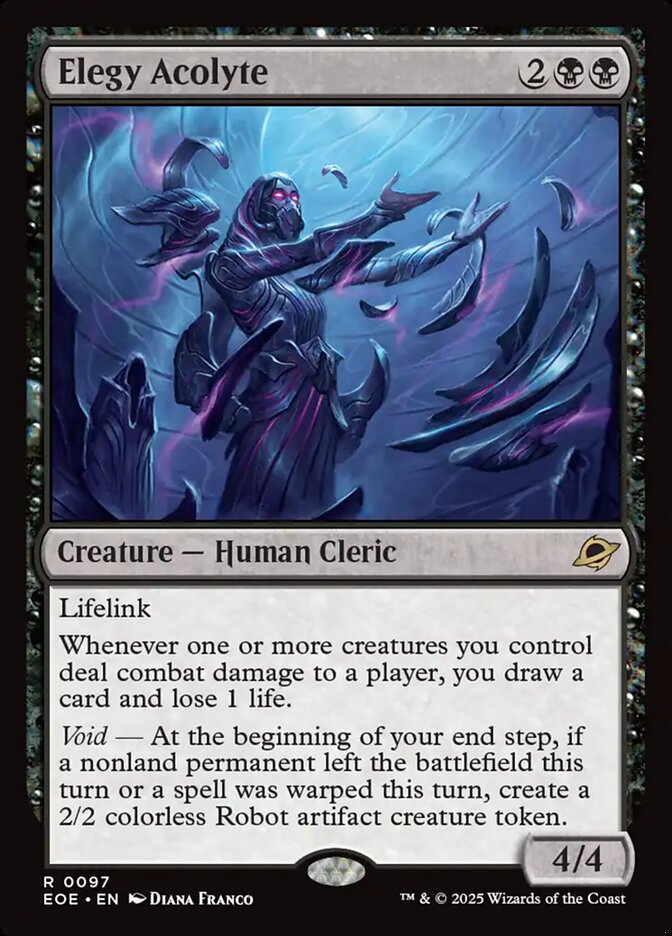 Acólita da Elegia / Elegy Acolyte - Magic: The Gathering - MoxLand