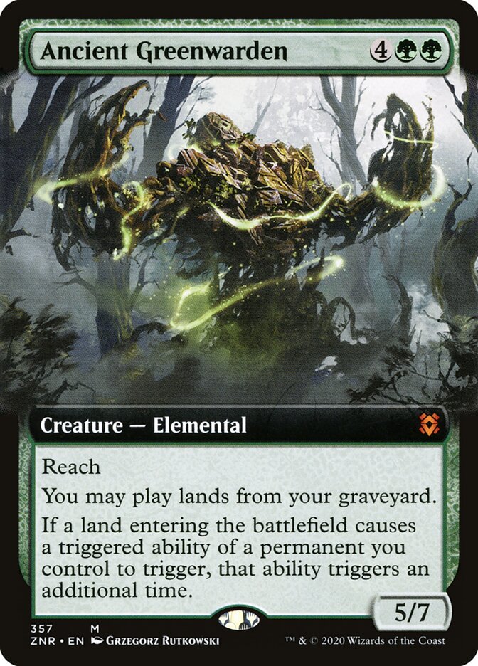 Guardião da Flora Ancestral / Ancient Greenwarden - Magic: The Gathering - MoxLand