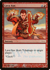 Machado de Lava / Lava Axe - Magic: The Gathering - MoxLand