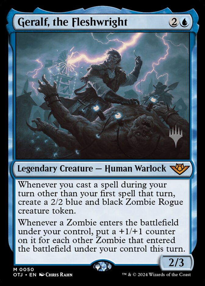 Geralf, o Escultor de Carne / Geralf, the Fleshwright - Magic: The Gathering - MoxLand
