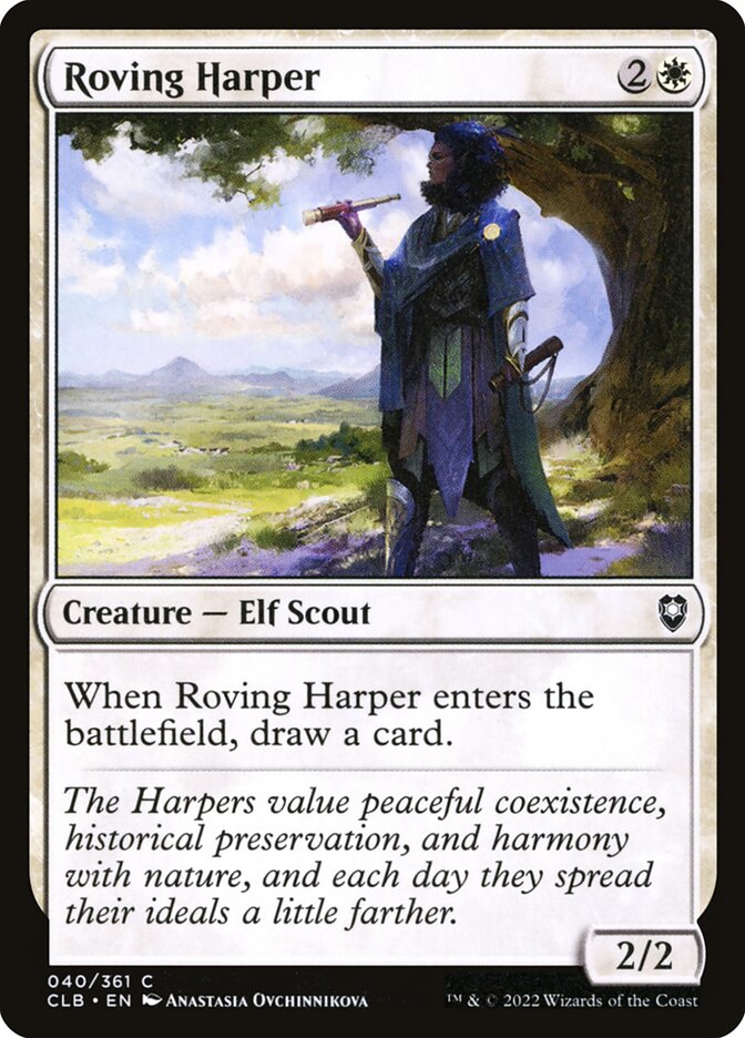 Harpista Itinerante / Roving Harper - Magic: The Gathering - MoxLand