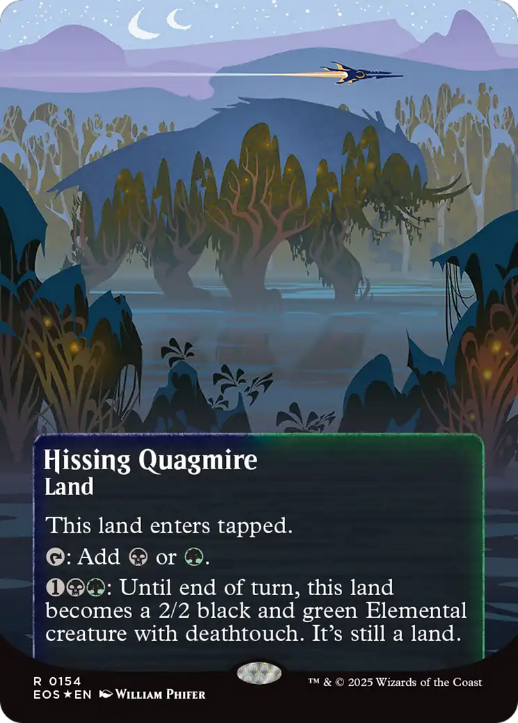 Pântano Sibilante / Hissing Quagmire - Magic: The Gathering - MoxLand