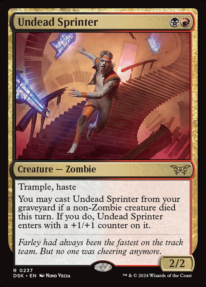 Velocista Morto-vivo / Undead Sprinter - Magic: The Gathering - MoxLand