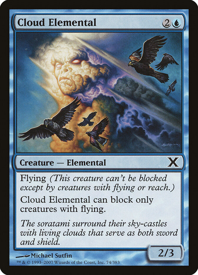 Elemental das Nuvens / Cloud Elemental - Magic: The Gathering - MoxLand