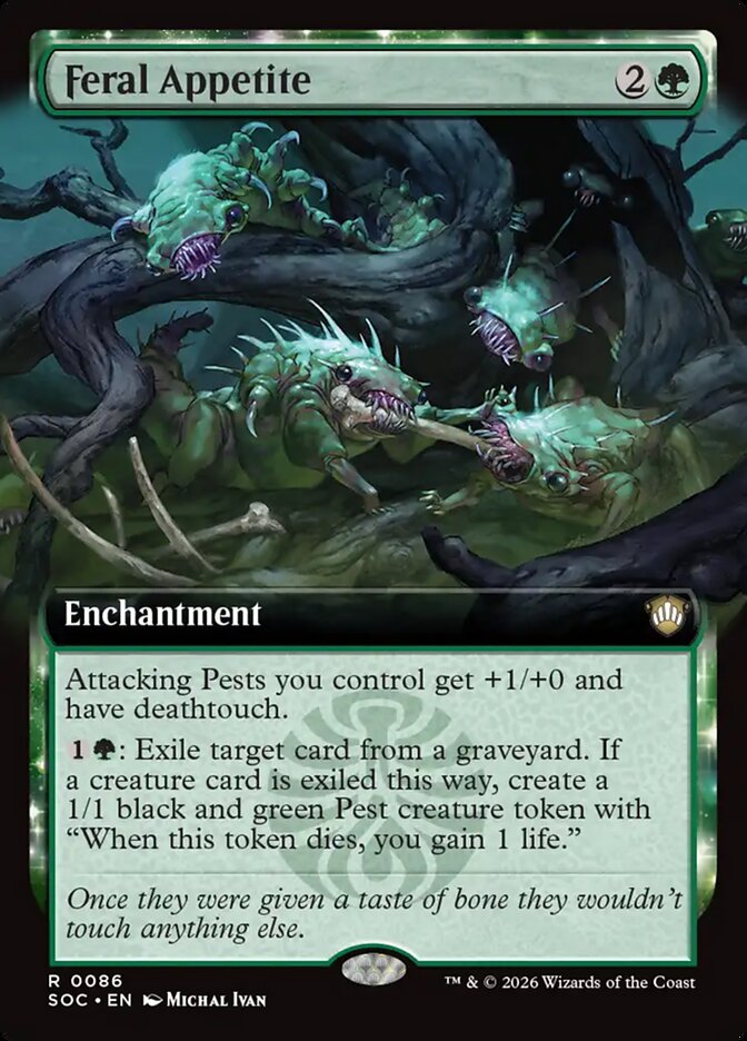 Feral Appetite - Magic: The Gathering - MoxLand