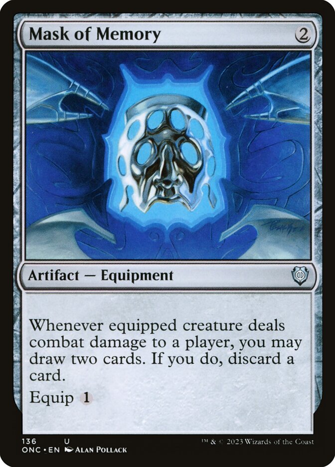 Máscara da Memória / Mask of Memory - Magic: The Gathering - MoxLand