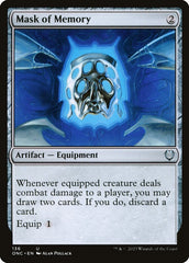 Máscara da Memória / Mask of Memory - Magic: The Gathering - MoxLand